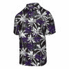 Kansas State Wildcats NCAA Mens Black Floral Button Up Shirt