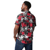 Nebraska Cornhuskers NCAA Mens Black Floral Button Up Shirt