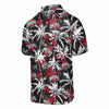 Ohio State Buckeyes NCAA Mens Black Floral Button Up Shirt