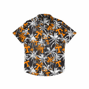 Tennessee Volunteers NCAA Mens Black Floral Button Up Shirt