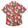 Houston Cougars NCAA Mens Floral Button Up Shirt