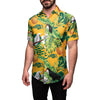 North Dakota State Bison NCAA Mens Floral Button Up Shirt