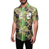 UCF Knights NCAA Mens Floral Button Up Shirt