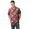 Utah Utes NCAA Original Mens Floral Button Up Shirt