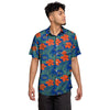 Florida Gators NCAA Mens Hibiscus Button Up Shirt