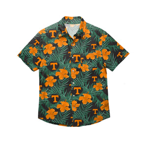 Tennessee Volunteers NCAA Mens Hibiscus Button Up Shirt