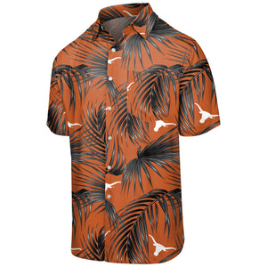 Texas Longhorns NCAA Mens Original Hawaiian Button Up Shirt