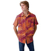 Virginia Tech Hokies NCAA Mens Hawaiian Button Up Shirt