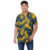 West Virginia Mountaineers NCAA Mens Hawaiian Button Up Shirt