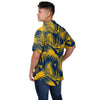 West Virginia Mountaineers NCAA Mens Hawaiian Button Up Shirt