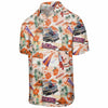 Clemson Tigers NCAA Mens Thematic Stadium Print Button Up Shirt