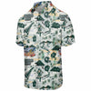 Michigan State Spartans NCAA Mens Thematic Stadium Print Button Up Shirt