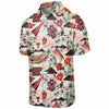 Texas Tech Red Raiders NCAA Mens Thematic Stadium Print Button Up Shirt
