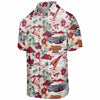 Virginia Tech Hokies NCAA Mens Thematic Stadium Print Button Up Shirt