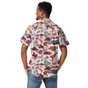 Virginia Tech Hokies NCAA Mens Thematic Stadium Print Button Up Shirt