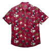 South Carolina Gamecocks NCAA Mens Christmas Explosion Button Up Shirt