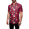 South Carolina Gamecocks NCAA Mens Christmas Explosion Button Up Shirt