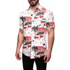 Texas Tech Red Raiders NCAA Mens Winter Tropical Button Up Shirt