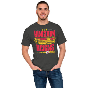 Kansas City Chiefs NFL Mens Our Kingdom Reigns T-Shirt