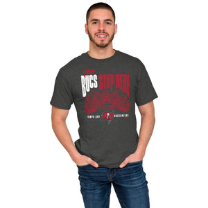 Tampa Bay Buccaneers NFL Bucs Stop Here T-Shirt