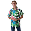 Carolina Panthers NFL Mens Flamingo Button Up Shirt