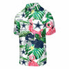 Dallas Cowboys NFL Mens Flamingo Button Up Shirt