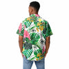 Green Bay Packers NFL Mens Flamingo Button Up Shirt