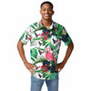 Houston Texans NFL Mens Flamingo Button Up Shirt