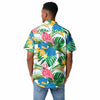 Los Angeles Chargers NFL Mens Flamingo Button Up Shirt