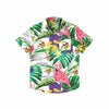 Minnesota Vikings NFL Mens Flamingo Button Up Shirt