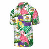 Minnesota Vikings NFL Mens Flamingo Button Up Shirt