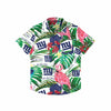 New York Giants NFL Mens Flamingo Button Up Shirt