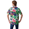 New York Giants NFL Mens Flamingo Button Up Shirt