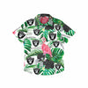 Las Vegas Raiders NFL Mens Flamingo Button Up Shirt