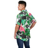 Las Vegas Raiders NFL Mens Flamingo Button Up Shirt