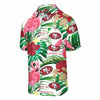 San Francisco 49ers NFL Mens Flamingo Button Up Shirt