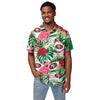 San Francisco 49ers NFL Mens Flamingo Button Up Shirt