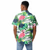 Seattle Seahawks NFL Mens Flamingo Button Up Shirt