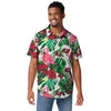 Tampa Bay Buccaneers NFL Mens Flamingo Button Up Shirt