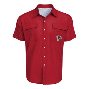Atlanta Falcons NFL Mens Gone Fishing Shirt