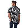 Denver Broncos NFL Mens Black Floral Button Up Shirt