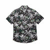 Green Bay Packers NFL Mens Black Floral Button Up Shirt