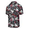 Houston Texans NFL Mens Black Floral Button Up Shirt