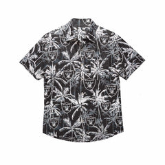 Las Vegas Raiders NFL Mens Floral Button Up Shirt