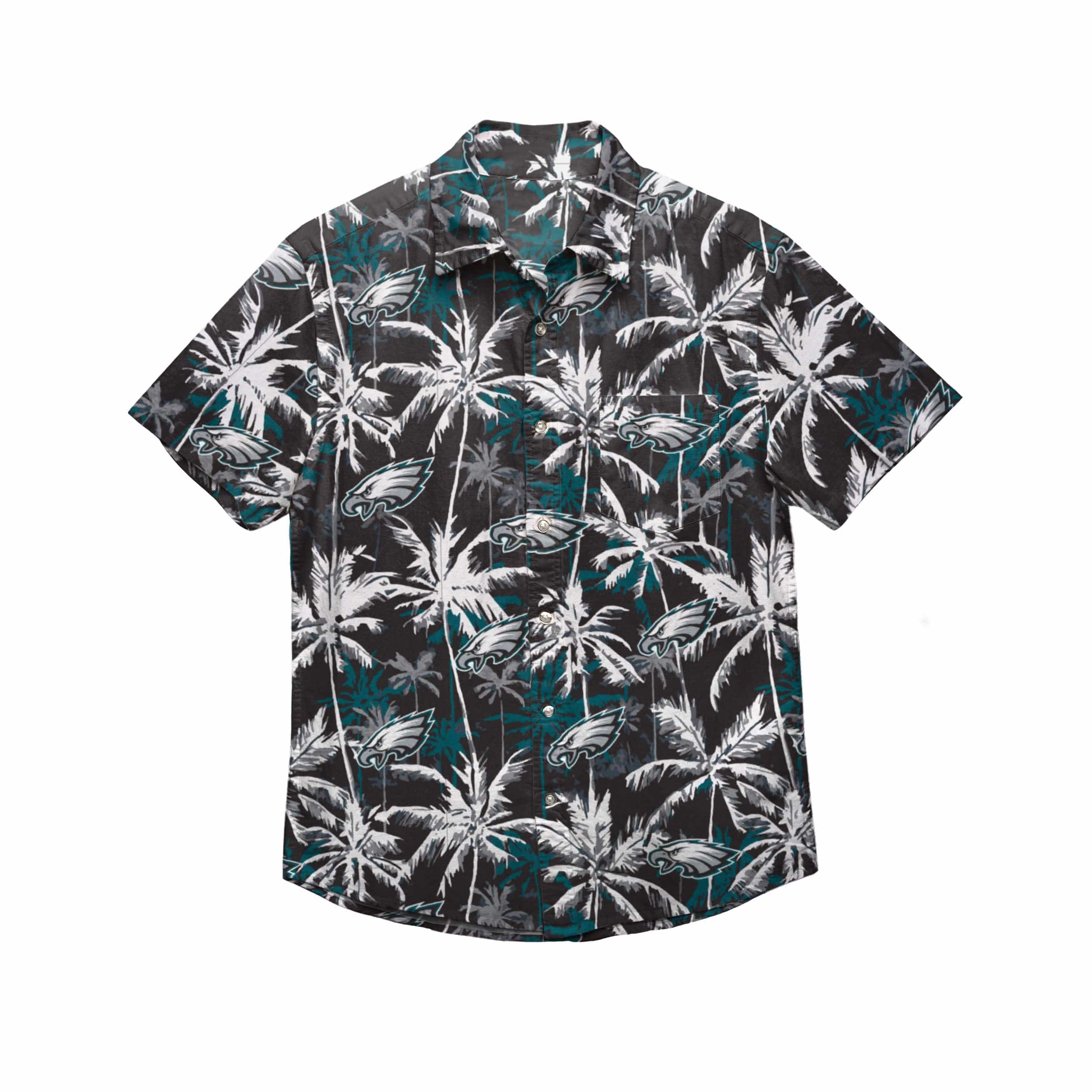 Men'S Philadelphia Eagles T-Shirt Palm Trees Graphic