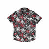 Tampa Bay Buccaneers NFL Mens Black Floral Button Up Shirt