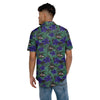 Baltimore Ravens NFL Mens Hibiscus Button Up Shirt
