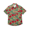 San Francisco 49ers NFL Mens Hibiscus Button Up Shirt