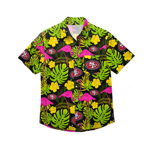 San Francisco 49ers NFL Mens Highlights Button Up Shirt