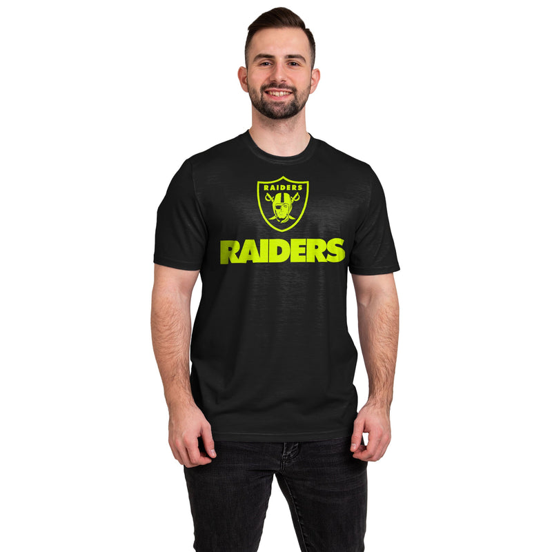 NFL Oakland Raiders T Shirt Mens S or M Muscle Fit Official